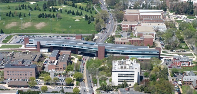 IST Building Connecting East and West Campus