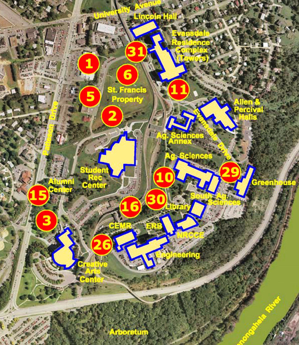 Master Plan Evansdale Campus 2007