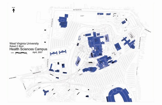 Health Sciences Campus Map