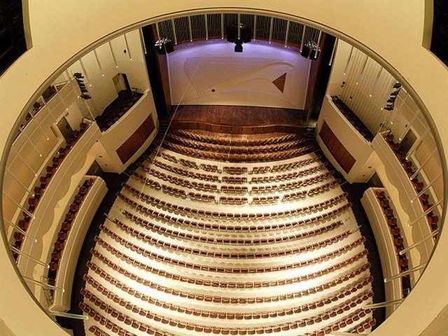 Interior view of Harmon Hall