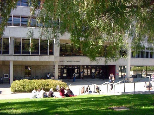 Kennedy Library Entrance