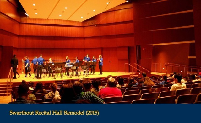 Swath out Recital Hall